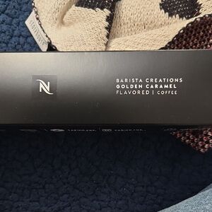 Nespresso Barista Creations Golden Caramel Coffee